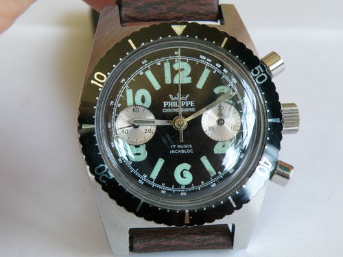 Philippe chronographe acier - philippe,