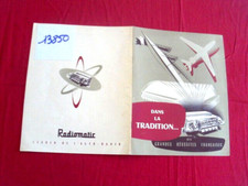 N° 13850 /  Radiomatic ;  plaquette de présentation 1958