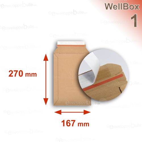 Enveloppes carton rigide - 5,
