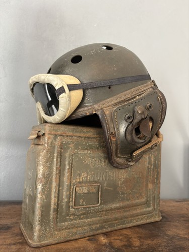 Casque tankiste ww2 - casque, us