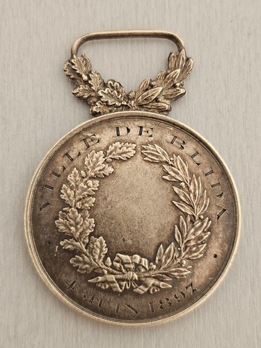 Rare médaille argent - ville, de