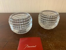 2 photophores en cristal de