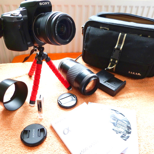 Sony a230 objectif - l, l