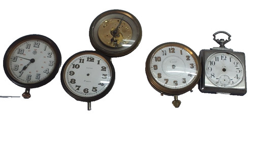 Lot mouvements horloge de - mouvements, d'horloge
