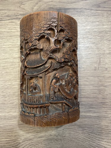Ancien pot pinceaux - pot, bitong