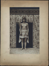 Charles Naudet, nu, tirage pyroxiline Vintage print. tirage d'époque  2