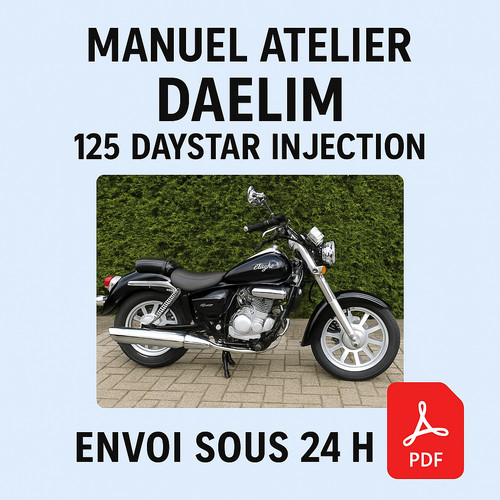 Manuel atelier daelim 125 - atelier,