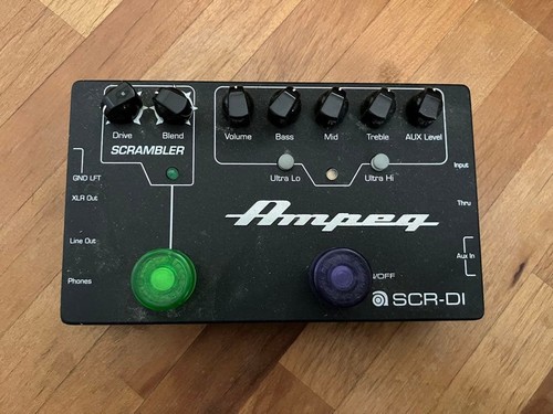 Préamplificateur ampeg scr - préamplificateur, scr-di