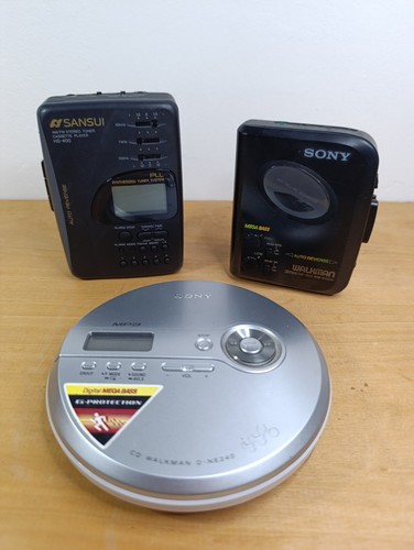 Lot walkman sony sansui - walkman,
