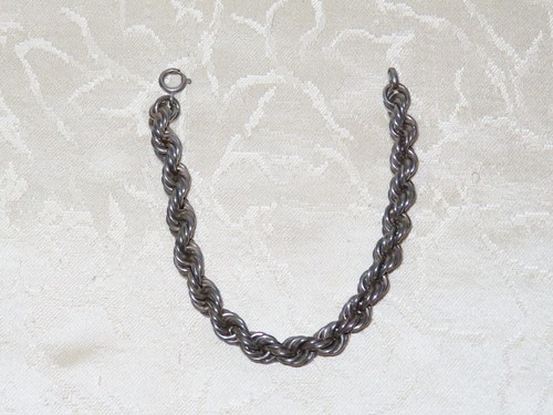 Ancien bracelet jonc argent - ancien,