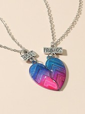 Collier Chaîne Amie Meilleure