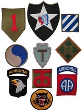 Lot 10  Patches US 82nd 101st