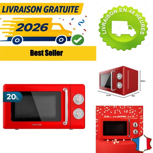 Cecotec micro ondes - cecotec, 20l