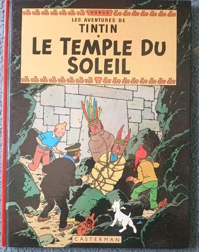 Tintin temple du soleil - -,