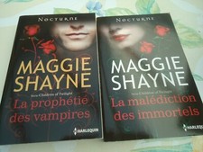  HARLEQUIN NOCTURNE 74 & 80 -  MAGGIE SHAYNE - SERIE CHILDREN OF TWILIGHT - 
