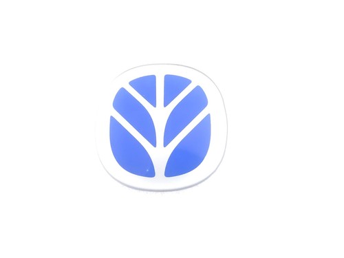 Bleu autocollant emblème logo - bleu,