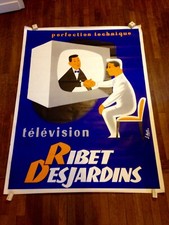 Affiche ancienne vintage Radio