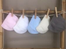 Bonnet Bébé Tricoté à la Main Couleur et Taille  au Choix / Bonnet de Naissance