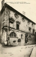 *23211 cpa La Tour du Pin - demeure de 1504 - Berceau des dauphins