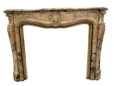 Cheminée de style Louis XV en