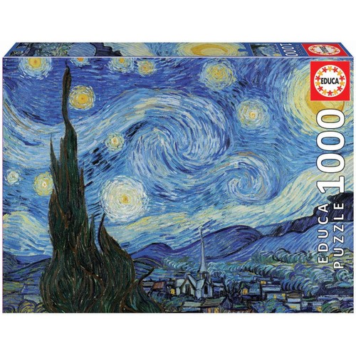 Puzzle tableau la nuit - puzzle,