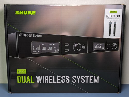 Shure slxd24d b58 l58 - shure, slxd24d/b58-l58