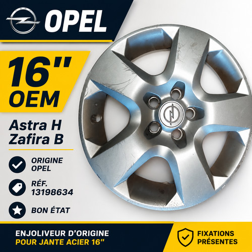 Enjoliveur opel astra - enjoliveur, zafira