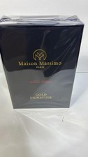 Maison Massimo Paris - Eau de Parfum GOLD SIGNATURE -  Parfum luxueux unisexe 