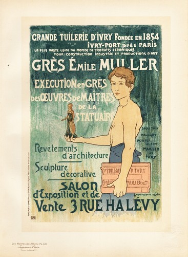 Affiche art nouveau - art, grande
