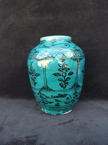 Vase céramique iran qajar - vase,