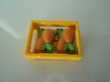 PLAYMOBIL vintage city life marchand légumes fruits ananas  5341 4055 6121