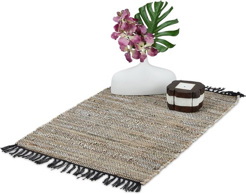 Relaxdays tapis coton - en,