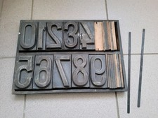 Ancienne casse d'imprimerie