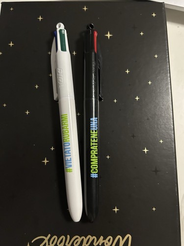 Lot stylos bic 4 couleurs - stylos,