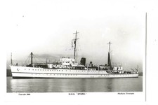 MARINE DE GUERRE  ROYAL NAVY  HMS STORK