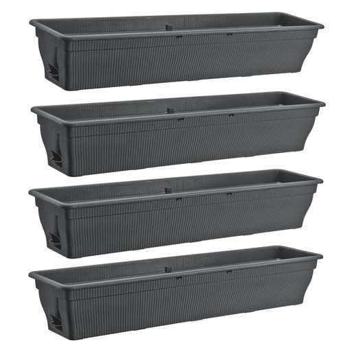 Bacs fleurs 100cm - 4x,