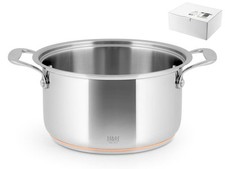 Casserole Haute En Acier Inox