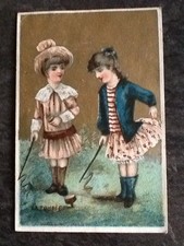 CHROMO DORE DORURE JEU ENFANTS