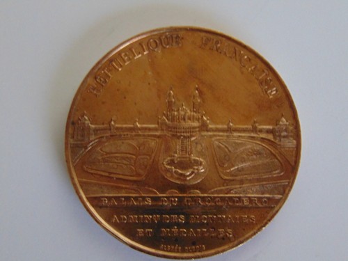 Medaille bronze exposition - bronze,