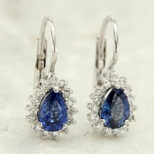 Boucles d'Oreilles en OR Blanc