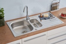 Acier Inox Évier Encastré