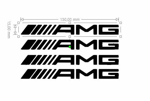 Stickers mercedes amg - 4,