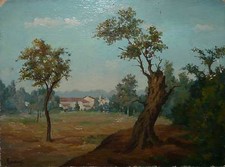 Tableau ancien signé de