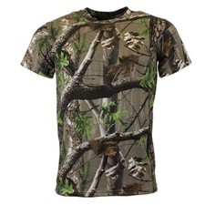 T-Shirt Camouflage De Pêche