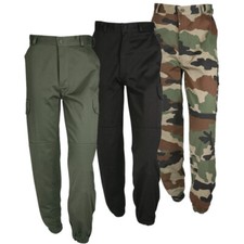 Pantalon satin poches - f2,