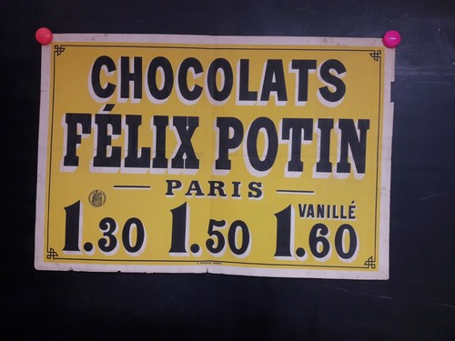 Affiche felix potin chocolat - felix,