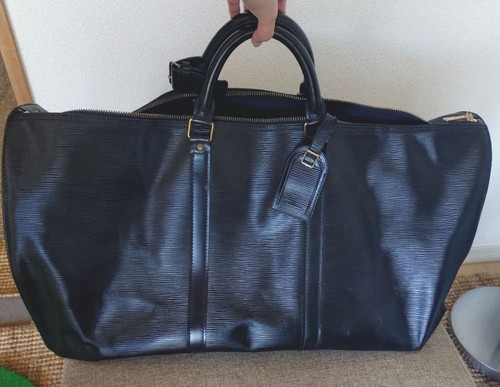 Sac boston noir louis - noir, vuitton