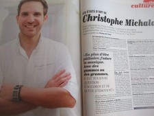 COUPURE DE PRESSE   CHRISTOPHE  MICHALAK    REF  AC. 721