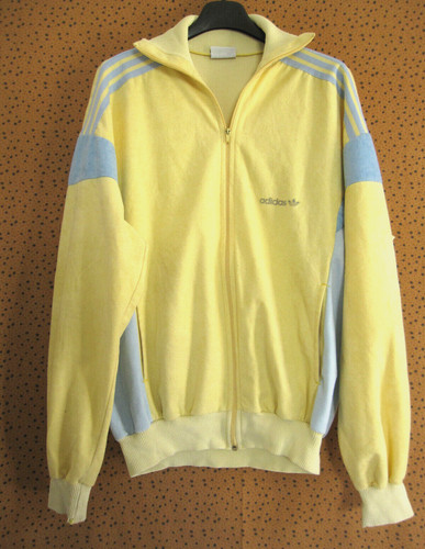 Veste adidas challenger jaune - veste,