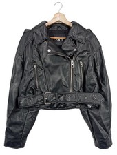 ZARA Veste en cuir